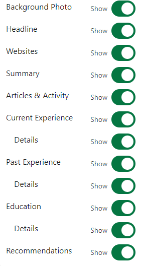 LinkedIn profile optimization checklist